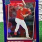 2021 PANINI DONRUSS DYLAN CARLSON # 17 RATED ROOKIE BLUE FOIL  ST. LOUIS CARDINALS  BASEBALL