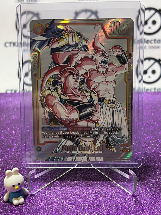 DRAGON BALL SUPER MANGA BOOSTER MAJIN BUU : EVIL # SB01-036 UC* FOIL CARD 2025