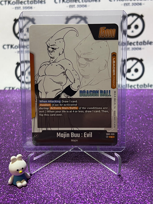 DRAGON BALL SUPER MANGA BOOSTER MOJIN BUU: KID MAJIN # SB01-029 L FOIL CARD 2025