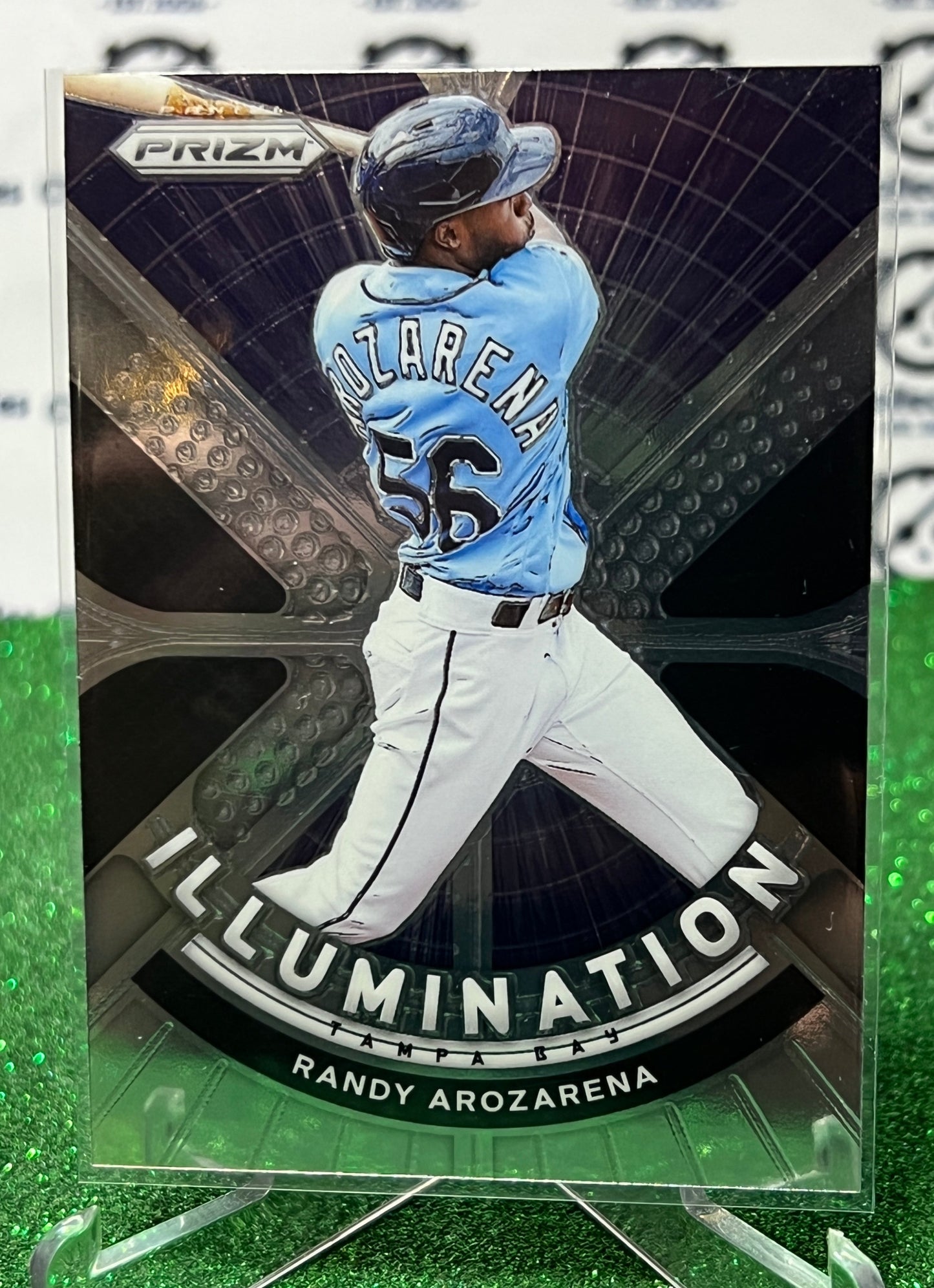 2021 PANINI PRIZM RANDY AROZARENA # IL-4 ILLUMINATION  TAMPA BAY RAYS BASEBALL