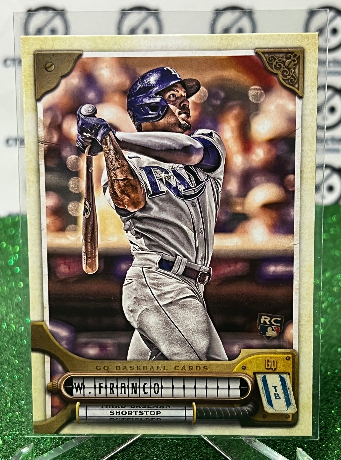 2022 TOPPS GYPSY QUEEN  WANDER FRANCO # 299 ROOKIE  TAMPA BAY RAYS BASEBALL