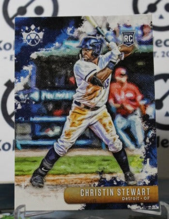 2019 PANINI DIAMOND KINGS CHRISTIN STEWART # 99 ROOKIE  DETROIT TIGERS  BASEBALL