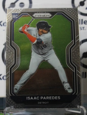 2021 PANINI PRIZM ISAAC PAREDES # 43  ROOKIE  DETROIT TIGERS  BASEBALL