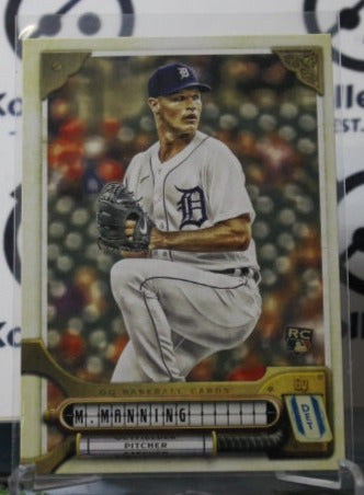 2022 TOPPS GYPSY QUEEN MATT MANNING  # 281 ROOKIE DETROIT TIGERS  BASEBALL