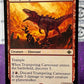 2023 MAGIC THE GATHERING THE LOST CAVERNS OF IXALAN - TRUMPETING CARNOSAUR - CREATURE - DINOSAUR CARD