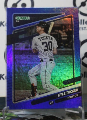 2021 PANINI DONRUSS KYLE TUCKER # 123 BLUE FOIL HOUSTON ASTROS BASEBALL