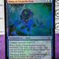 2023 MAGIC THE GATHERING THE LOST CAVERNS OF IXALAN SONG OF STUPEFACTION ENCHANTMENT - AURA  FOIL CARD