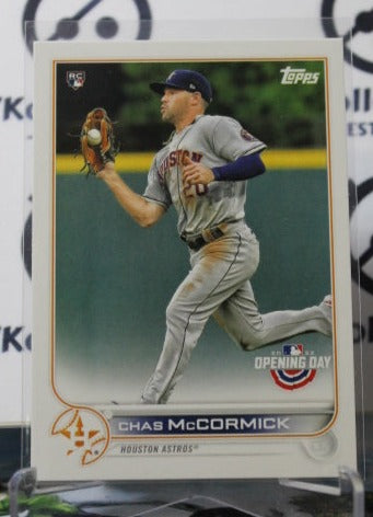 2022 TOPPS OPENING DAY CHAS McCORMICK # 190 ROOKIE HOUSTON ASTROS BASEBALL