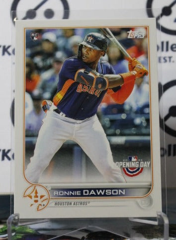 2022 TOPPS OPENING DAY RONNIE DAWSON # 196 ROOKIE HOUSTON ASTROS BASEBALL