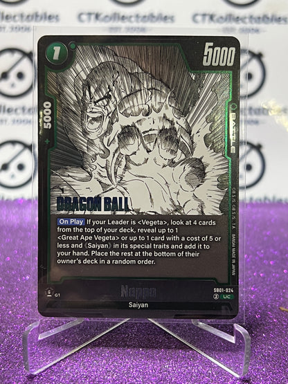 2025 DRAGON BALL SUPER MANGA BOOSTER NAPPA # SB01-024 UC FOIL CARD