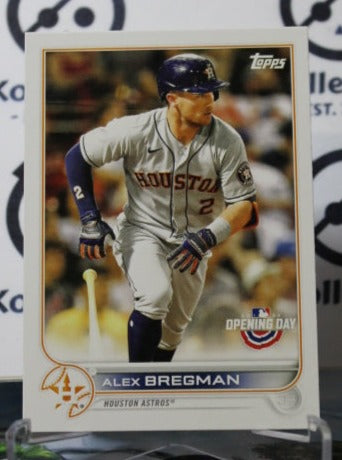 2022 TOPPS OPENING DAY ALEX BREGMAN # 33 HOUSTON ASTROS BASEBALL