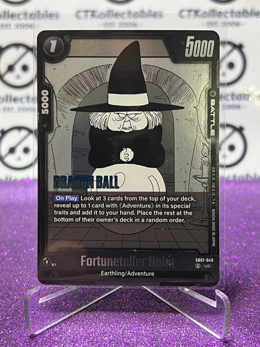 2025 DRAGON BALL SUPER MANGA BOOSTER FORTUNETELLER BABA # SB01-049 UC FOIL CARD