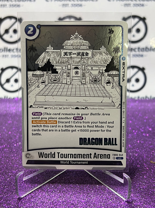 2025 DRAGON BALL SUPER MANGA BOOSTER WORLD TOURNAMENT AREA # FB06-043 UC FOIL CARD