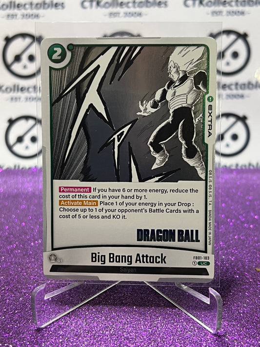 2025 DRAGON BALL SUPER MANGA BOOSTER BIG BANG ATTACK # FB01-103 UC FOIL CARD