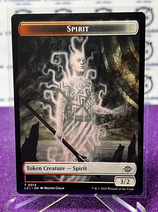 2023 MAGIC THE GATHERING THE LOST CAVERNS OF IXALAN - SPIRIT # T 0014 TOKEN CREATURE - SPIRIT CARD