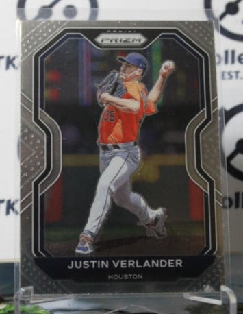 2021 PANINI PRIZM JUSTIN VERLANDER # 36 HOUSTON ASTROS BASEBALL