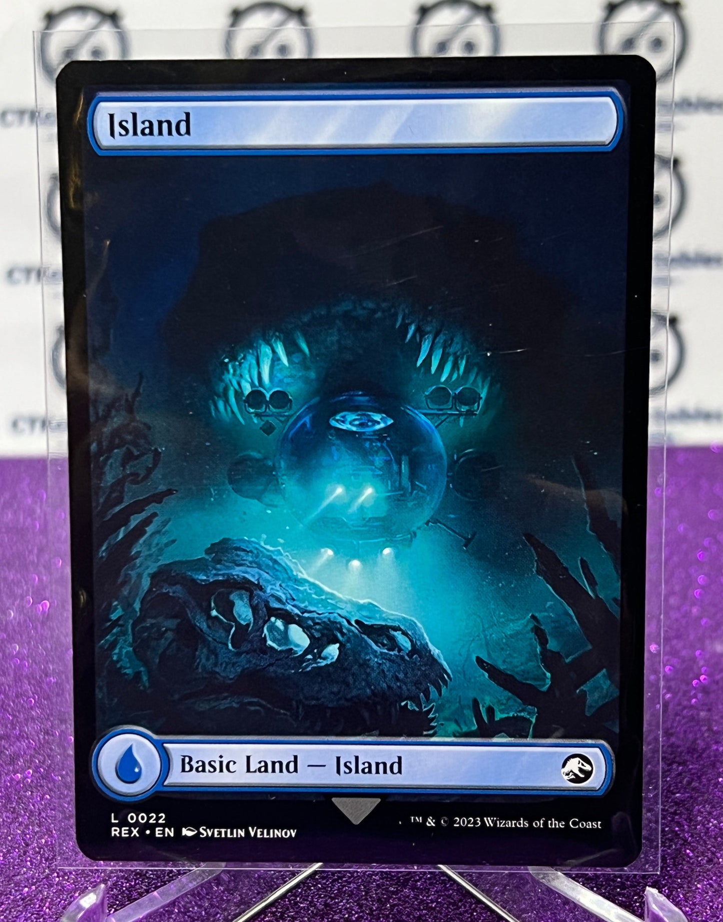 2023 MAGIC THE GATHERING THE LOST CAVERNS OF IXALAN - ISLAND # L 0022 BASIC LAND - ISLAND CARD