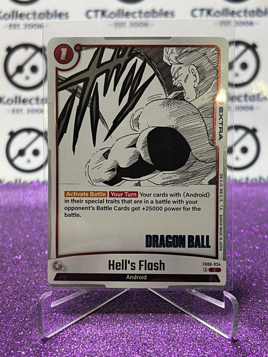 2025 DRAGON BALL SUPER MANGA BOOSTER  HELL'S FLASH # FB06-024 C FOIL CARD