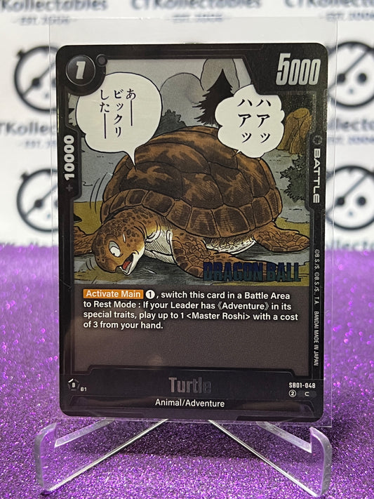 2025 DRAGON BALL SUPER MANGA BOOSTER TURTLE # SB01-048 C FOIL CARD