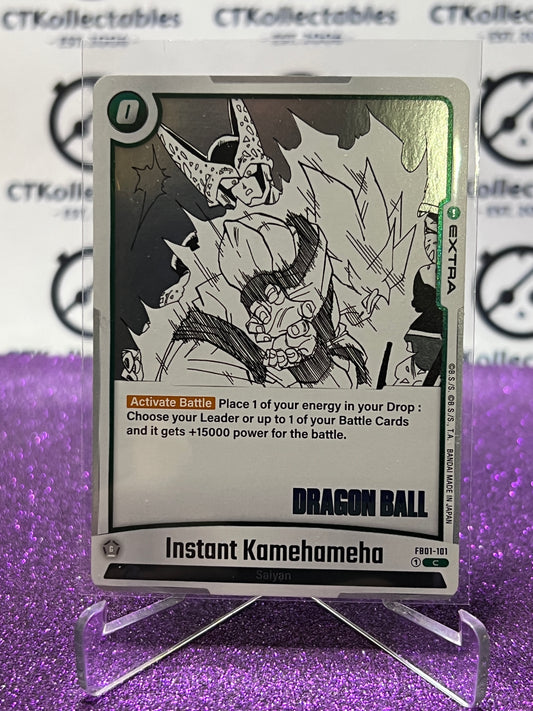 2025 DRAGON BALL SUPER MANGA BOOSTER INSTANT KAMEHAMEHA # FB01-101 C FOIL CARD