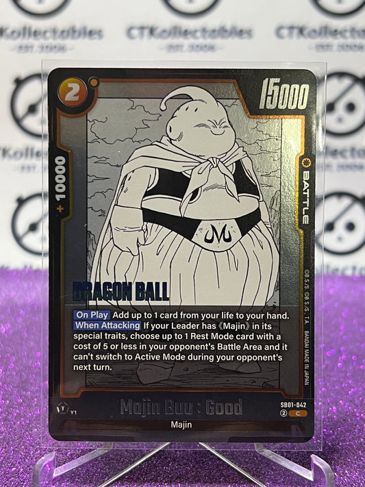 2025 DRAGON BALL SUPER MANGA BOOSTER MAJIM BUU : GOOD # SB01-042 C FOIL CARD