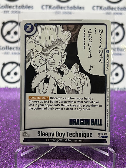 2025 DRAGON BALL SUPER MANGA BOOSTER SLEEPY BOY TECHNIQUE # FB06-046 C FOIL CARD
