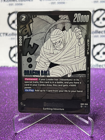 2025 DRAGON BALL SUPER MANGA BOOSTER BANDAGES # SB01-058 C FOIL CARD