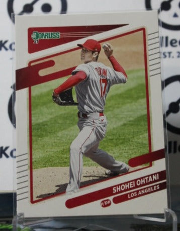 2021 PANINI DONRUSS SHOHEI OHTANI # 199  LOS ANGELES ANGELS BASEBALL