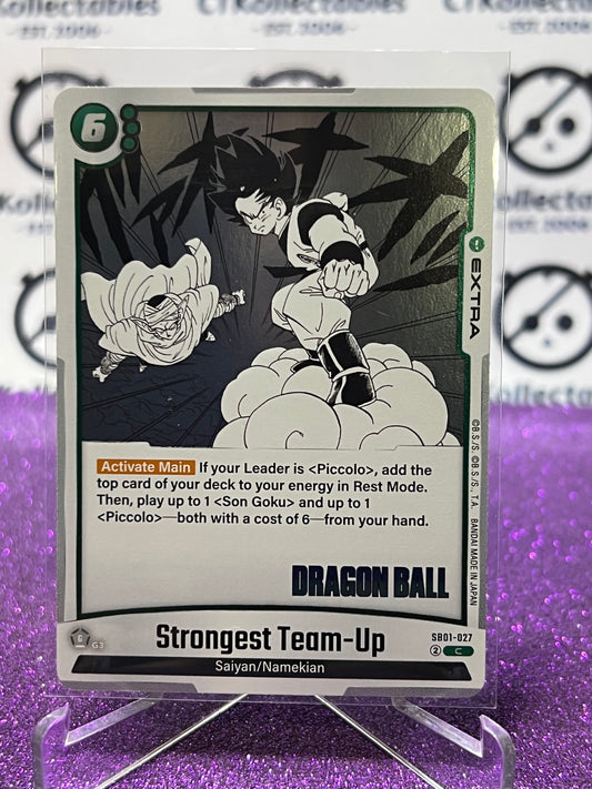 2025 DRAGON BALL SUPER MANGA BOOSTER STRONGEST TEAM-UP # SB01-027 C FOIL CARD