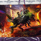 2023 MAGIC THE GATHERING THE LOST CAVERNS OF IXALAN ART SERIES # 21/81 TRIUMPHANT CHOMP CARD