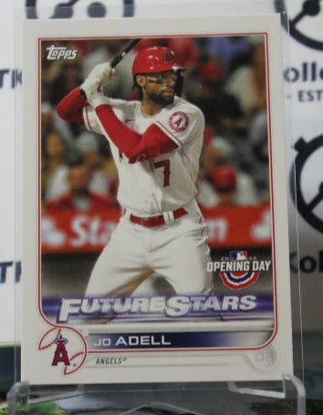 2022 TOPPS OPENING DAY JO ADELL # 43 FUTURE STARS LOS ANGELES ANGELS BASEBALL