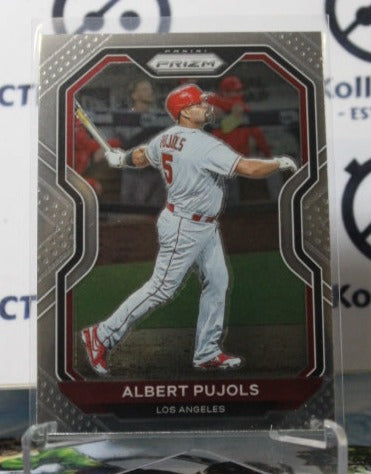 2021 PANINI PRIZM ALBERT PUJOLS # 21 LOS ANGELES ANGELS BASEBALL