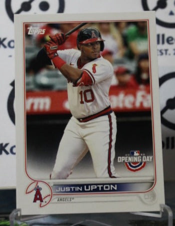 2022 TOPPS OPENING DAY JUSTIN UPTON # 139 LOS ANGELES ANGELS BASEBALL