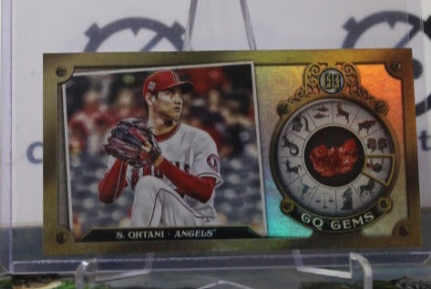 2022 TOPPS GYPSY QUEEN SHOHEI OHTANI # GGM-1 GEMS MINI REFRACTOR CHROME LOS ANGELES ANGELS BASEBALL