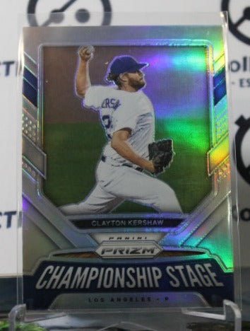 2021 PANINI PRIZM CLAYTON KERSHAW # CS2 SILVER PRIZM LOS ANGELES DODGERS BASEBALL