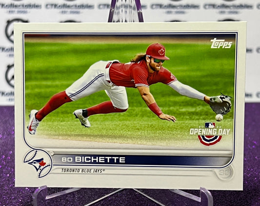 2022 TOPPS OPENING DAY BO BICHETTE # 77 TORONTO BLUE JAYS BASEBALL