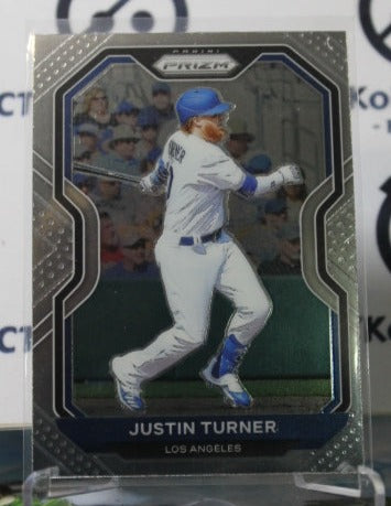 2021 PANINI PRIZM JUSTIN TURNER # 5  LOS ANGELES DODGERS BASEBALL