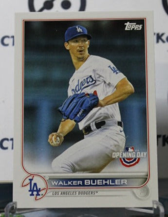 2022 TOPPS OPENING DAY WALKER BUEHLER  # 175  LOS ANGELES DODGERS BASEBALL