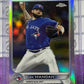 2022 TOPPS CHROME ALEK MANDAH # 36 SILVER TORONTO BLUE JAYS BASEBALL