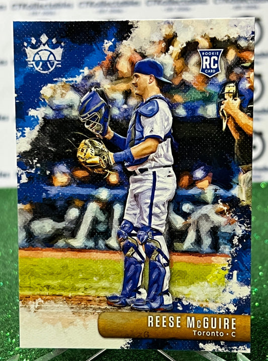 2019 PANINI DIAMOND KINGS REESE McGUIRE # 122 ROOKIE TORONTO BLUE JAYS BASEBALL