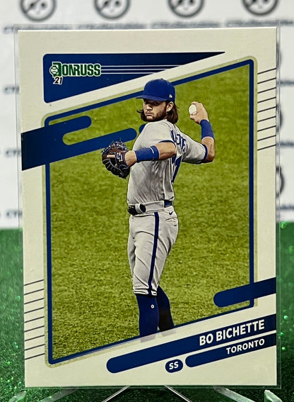 2021 PANINI DONRUSS BO BICHETTE # 165 TORONTO BLUE JAYS BASEBALL