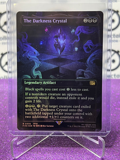 2025 MAGIC THE GATHERING FINAL FANTASY THE DARKNESS CRYSTAL # R 0335 RARE FOIL ARTIFACT CARD