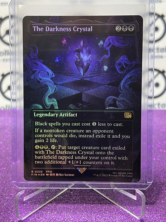 2025 MAGIC THE GATHERING FINAL FANTASY THE DARKNESS CRYSTAL # R 0335 RARE FOIL ARTIFACT CARD