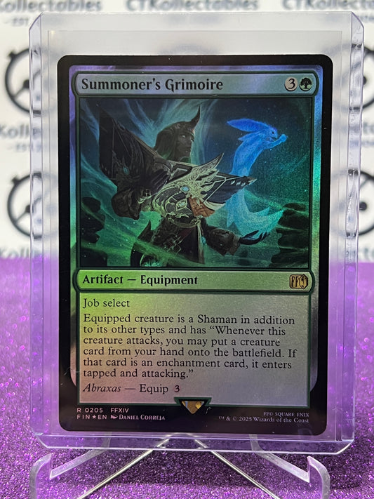 2025 MAGIC THE GATHERING FINAL FANTASY SUMMONER'S GRIMOIRE # R 0205 RARE FOIL ARTIFACT CARD