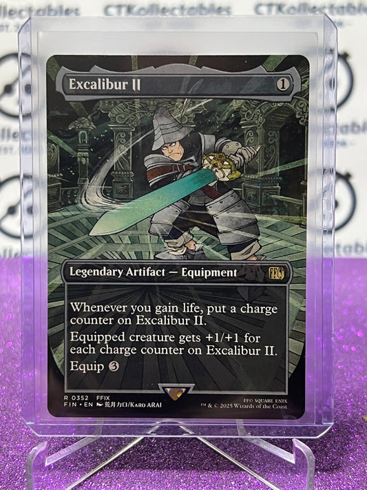 2025 MAGIC THE GATHERING FINAL FANTASY EXCALIBUR II # R 0352 RARE NON-FOIL ARTIFACT CARD