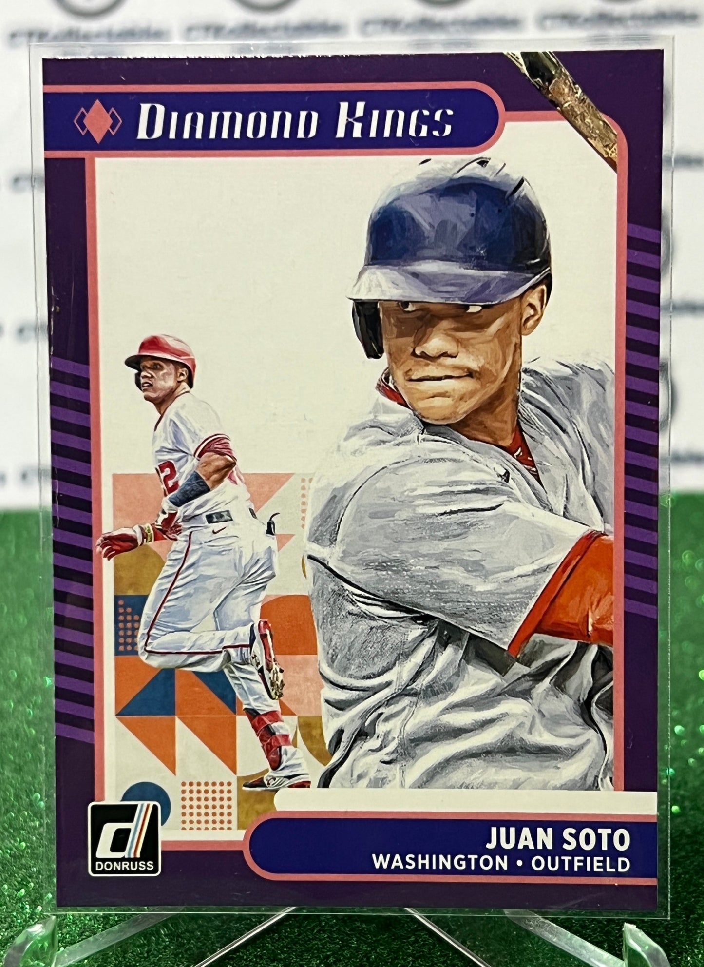 2021 PANINI DIAMOND KINGS JUAN SOTO  # 20 WASHINGTON NATIONALS BASEBALL