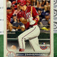 2022 TOPPS OPENING DAY RYAN ZIMMERMAN # 34 WASHINGTON NATIONALS BASEBALL CARD