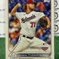 2022 TOPPS OPENING DAY MASON THOMPSON # 145 ROOKIE WASHINGTON NATIONALS BASEBALL CARD