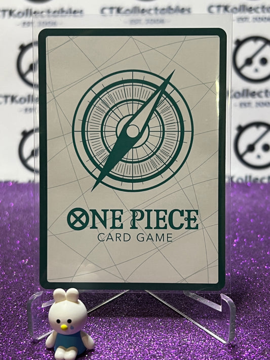2025 ONE PIECE A FIST OF DIVINE SPEED DON CARD - KOBY # OP-11 TCG FOIL CARD