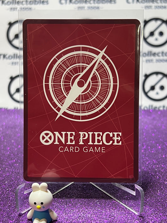 2025 ONE PIECE A FIST OF DIVINE SPEED JINBE # OP-11-021 L TCG LEADER NON-FOIL CARD